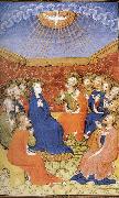 unknow artist The descent of the Espiritu Holy, of Heures to l-usage of Rome Spain oil painting reproduction